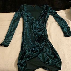 Emerald Green Fashion Nova Dress